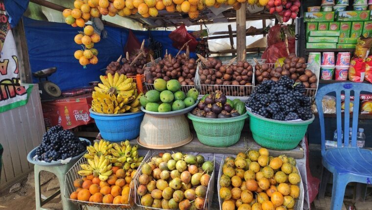 Früchte auf dem Markt